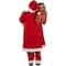 5ft. Traditional Santa Claus with Teddy Bear & Gift Bag Standing Christmas Figure